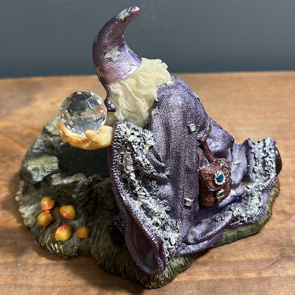 Medieval Legends Merlin Looking Into The Future alabastrine crystal wizard myth - Picture 6 of 12